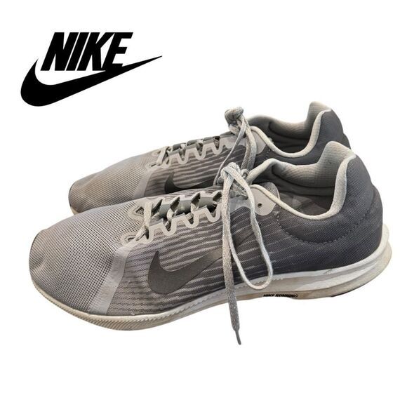 Nike Downshifter 8 Athletic Gray Black Running Shoes AQ2269-004 Sneakers 13